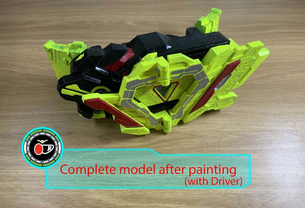 Zero Two Driver Unit Papercraft (Template file + Pdo file)