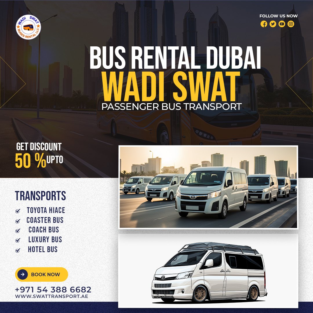 Van Rental Dubai BusRental Sharjah