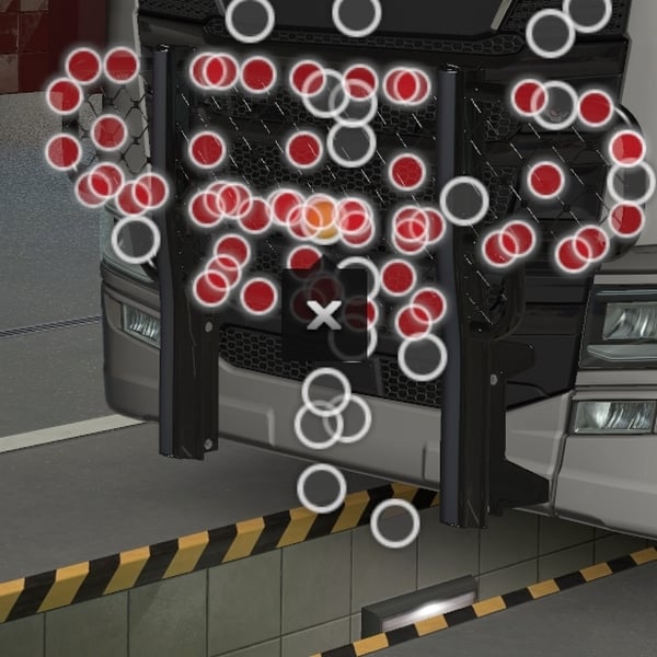 [bull bar tuning part] Scania NG Black Edition hypro bullbar V1 by WC007 D3SIGN