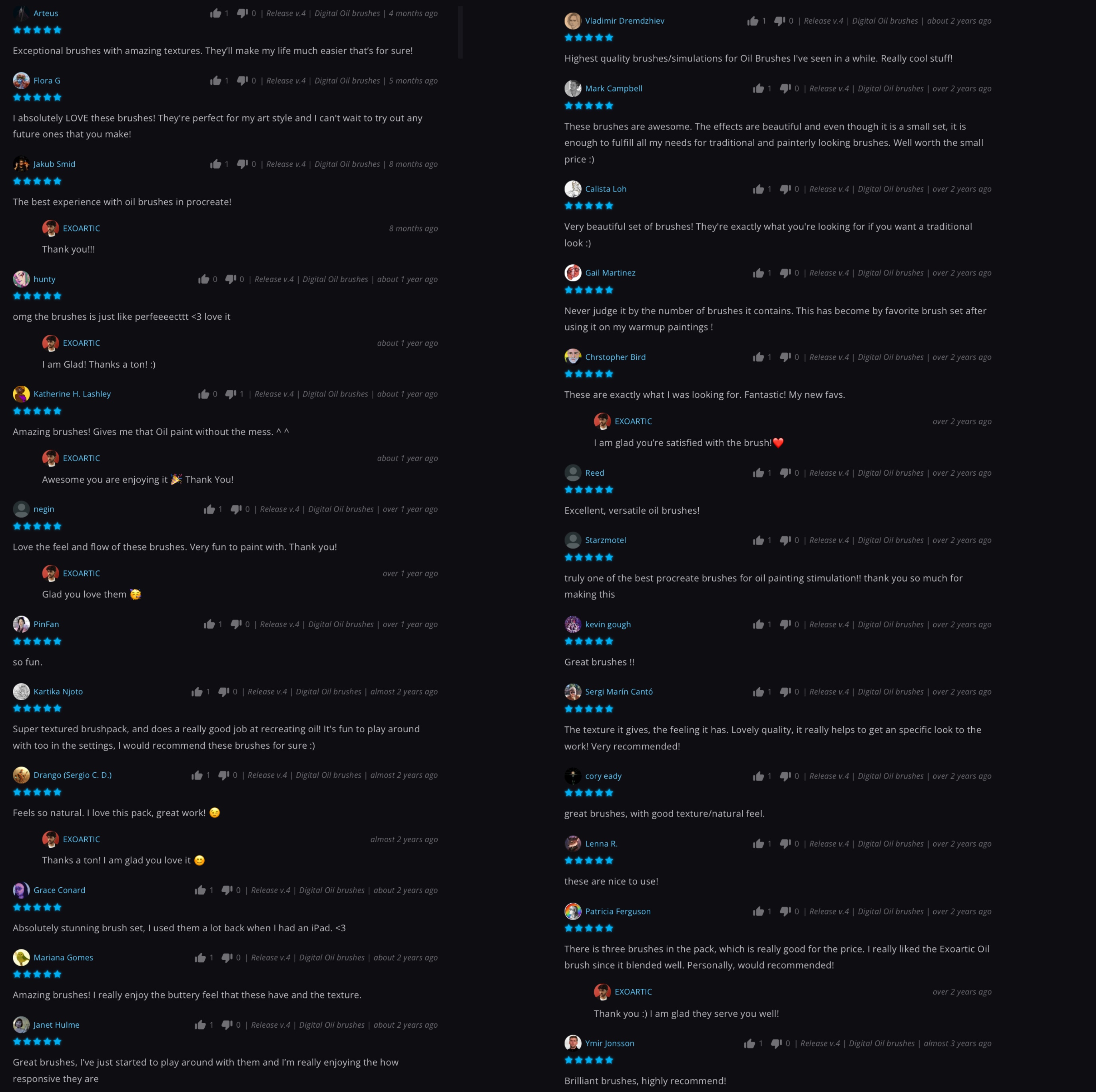 Procreate brushes. Oil's brushes for traditional lovers! [ Brush