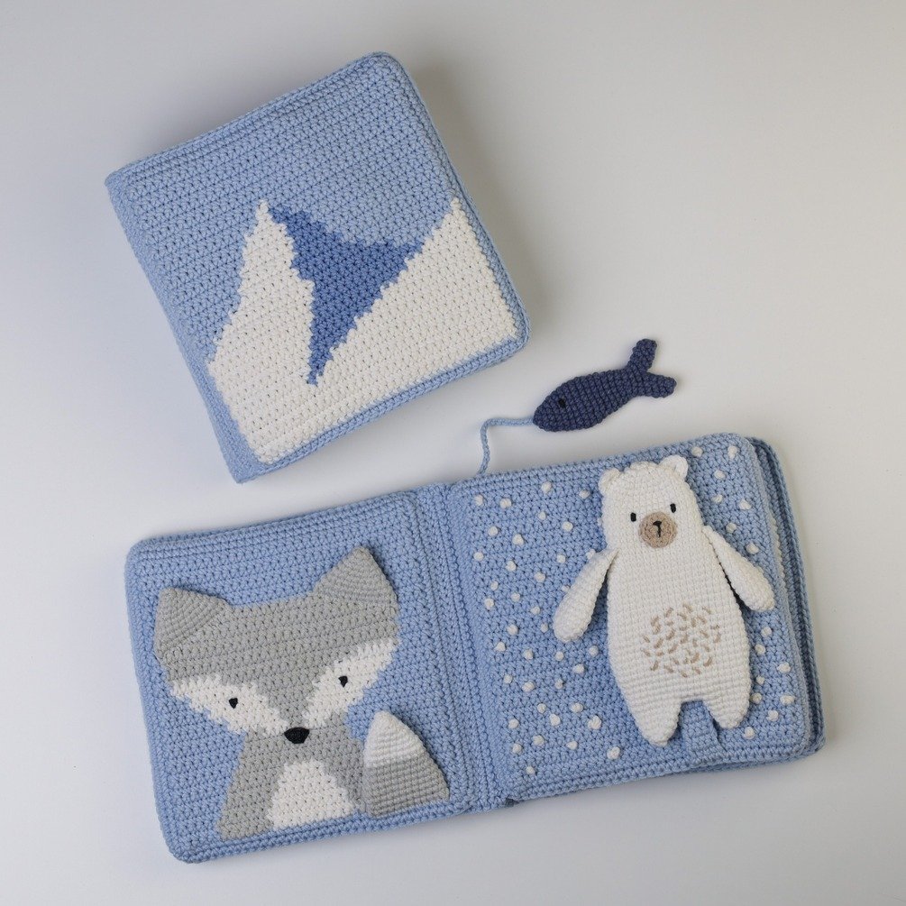 CROCHET PATTERN Polar Quiet Book PDF ENGLISH