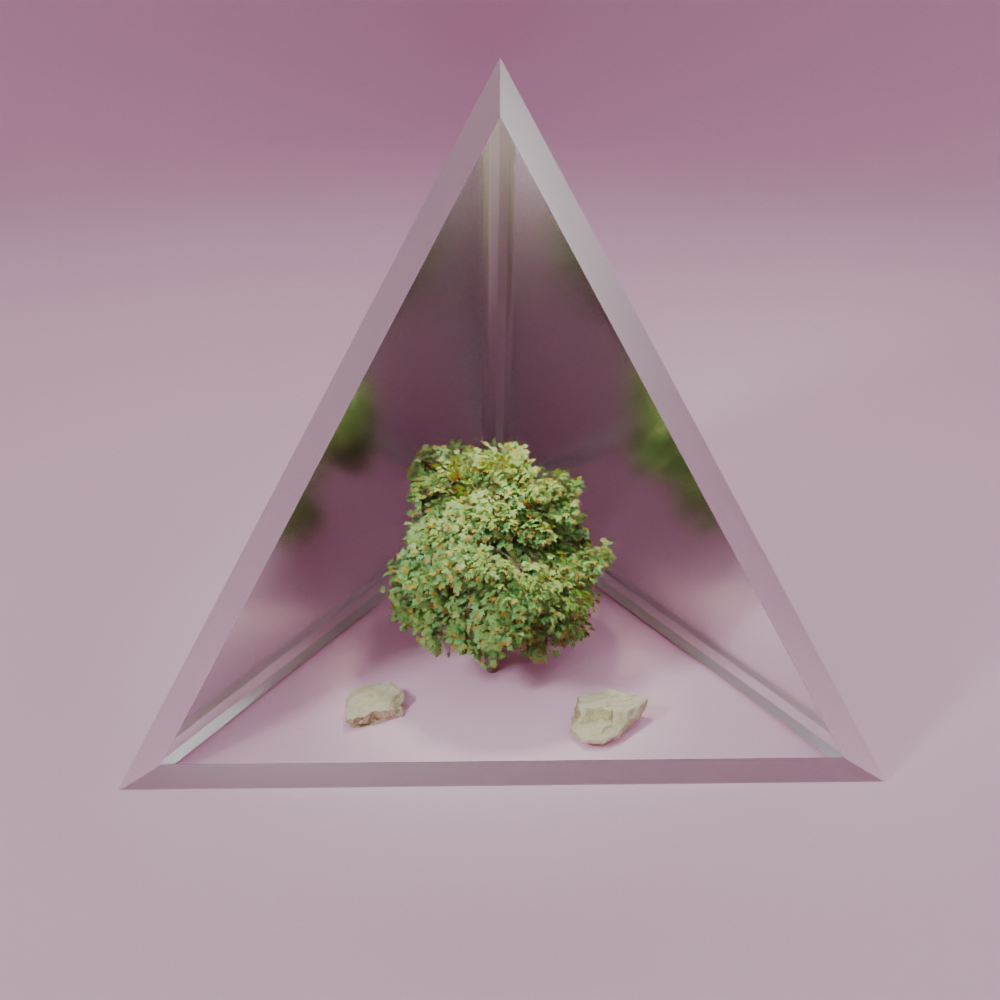 Interdimensional Spinning Triangle for Blender.