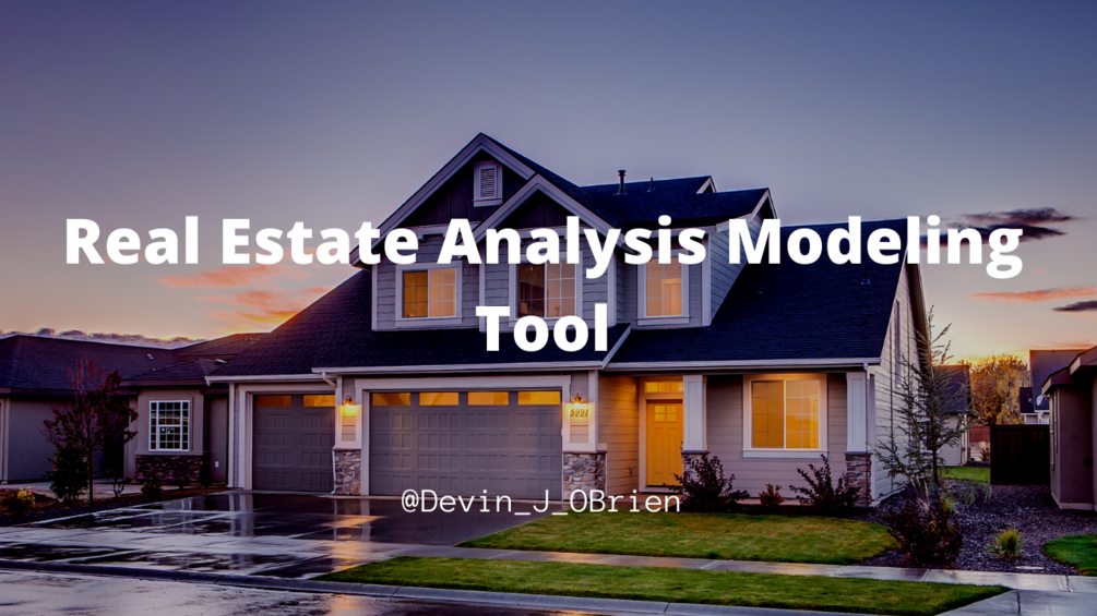Real Estate Project Management Analysis Tool
