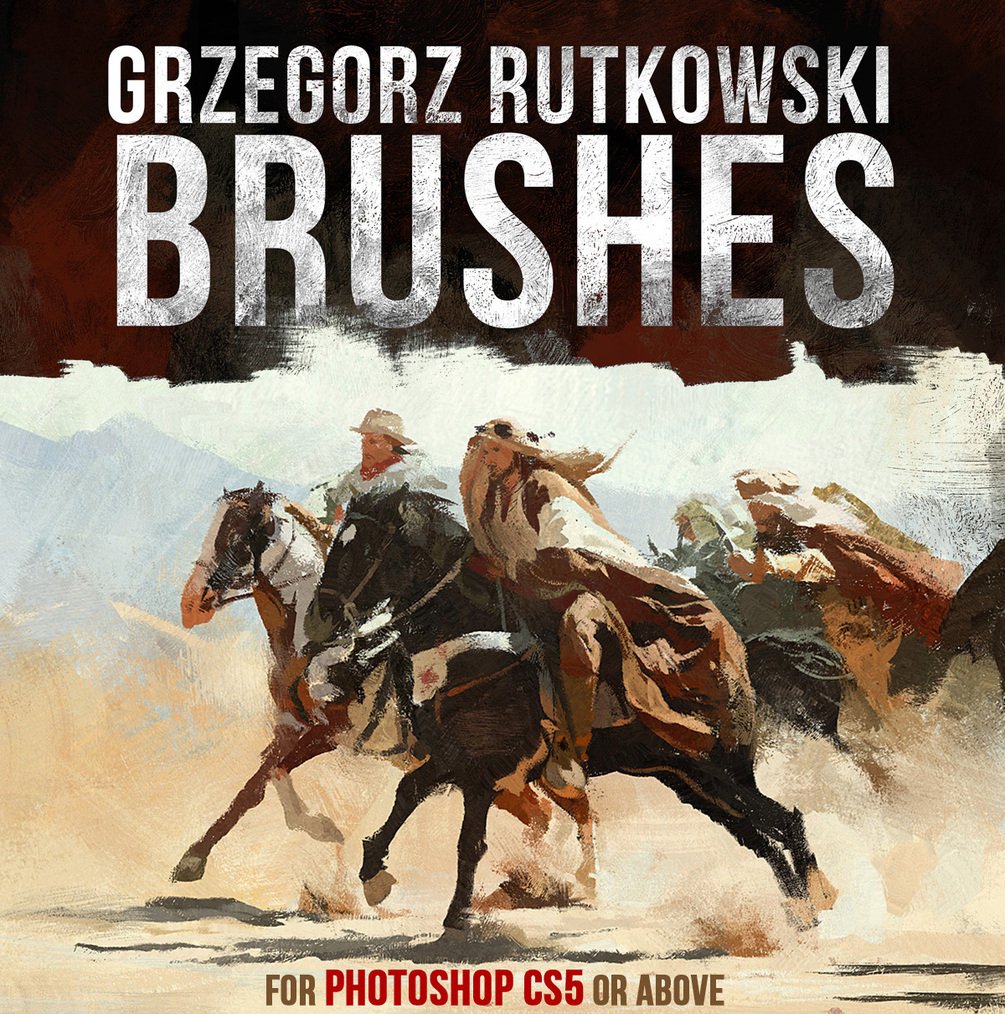 Free Brushes by Grzegorz Rutkowski