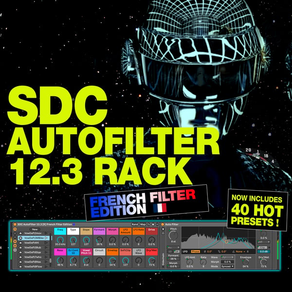 SDC AutoFilter French Filter Edition for Ableton 12.3