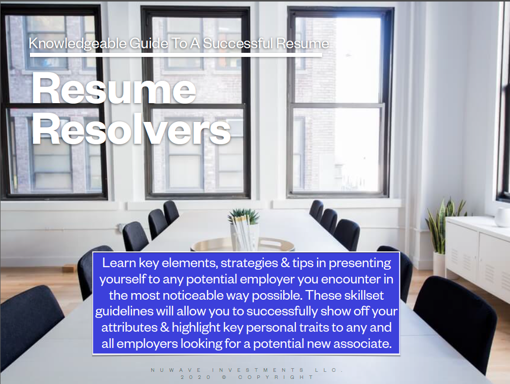 Learn How To Create A Professional Resume