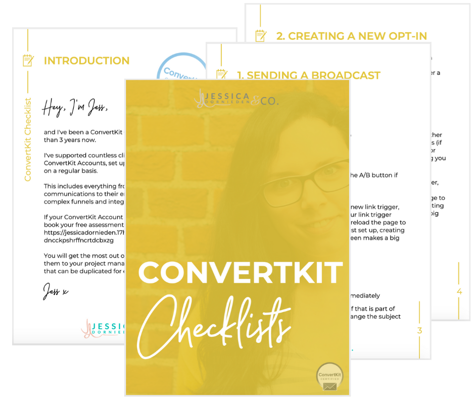 ConvertKit Checklists