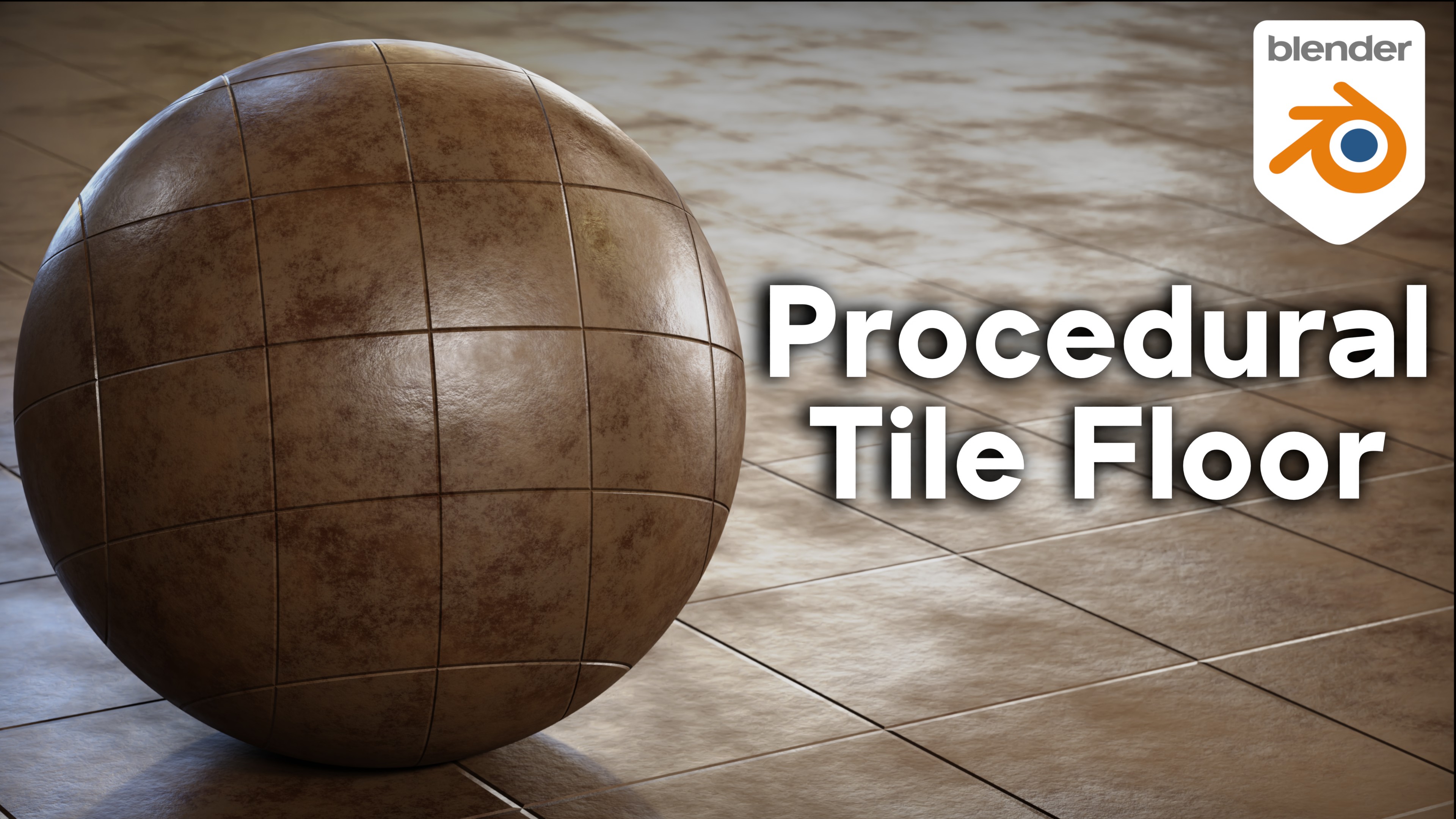 Procedural Tile Floor Material (Blender Tutorial) Ryan King Art