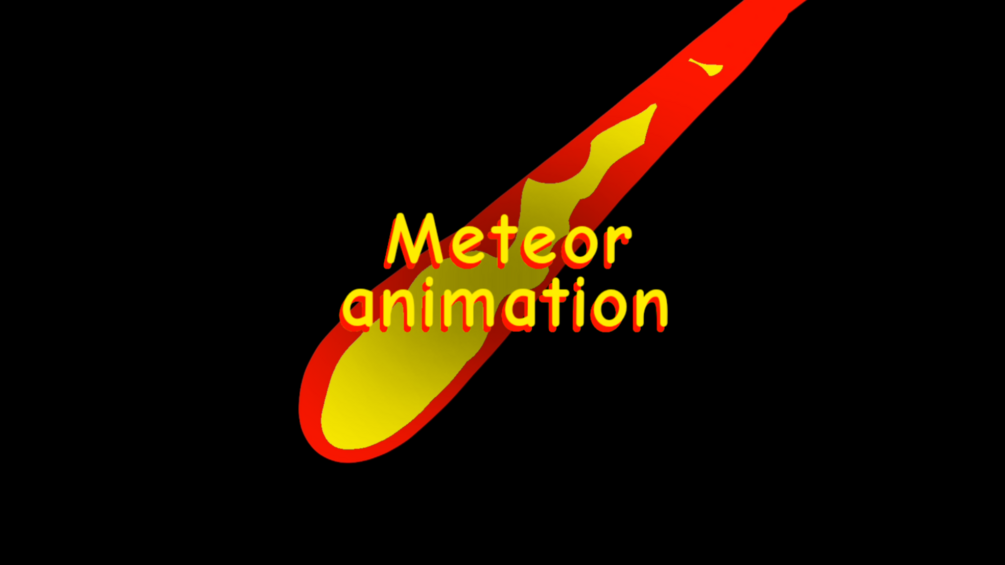 Meteor animation