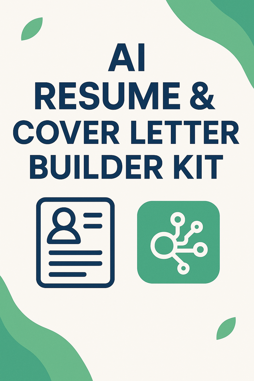 Ai Resume Cover Letter Builder Kit Write Job Winning Applications In