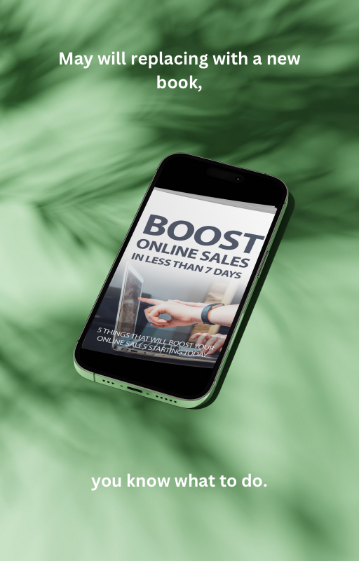 How to Boost Your Online/Offline Sales in 7 Days!