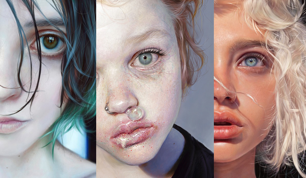 3in1 photorealistic painting video processes