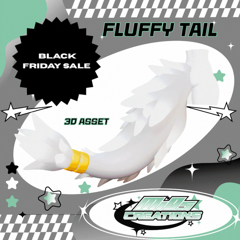 Fluffy Tail | VRChat Asset
