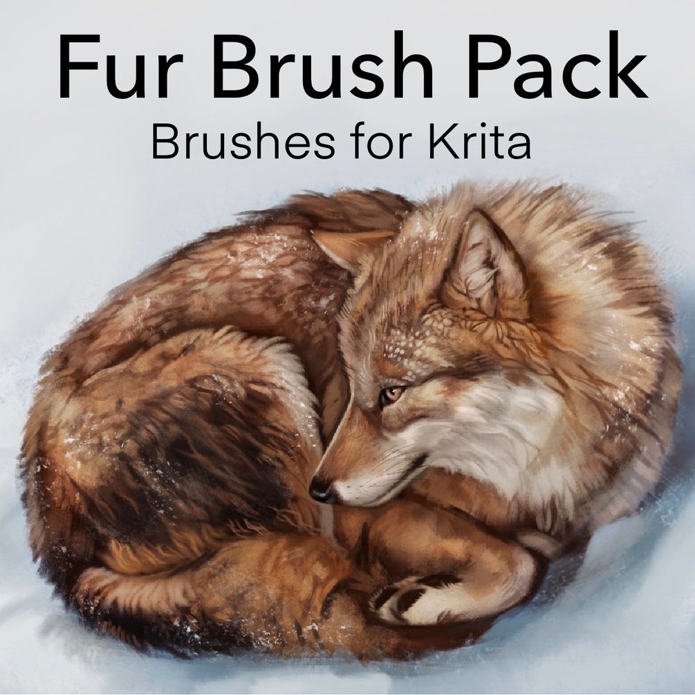 Krita Brushes for Paintings Animals by noctualis