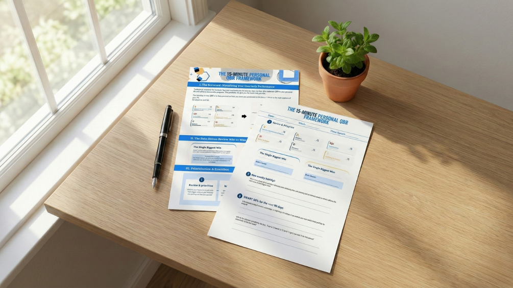 The 15-Minute Personal QBR Framework