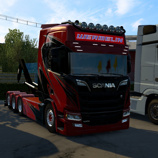 [ETS2] Wermelin Entreprenad Skin by BCustom