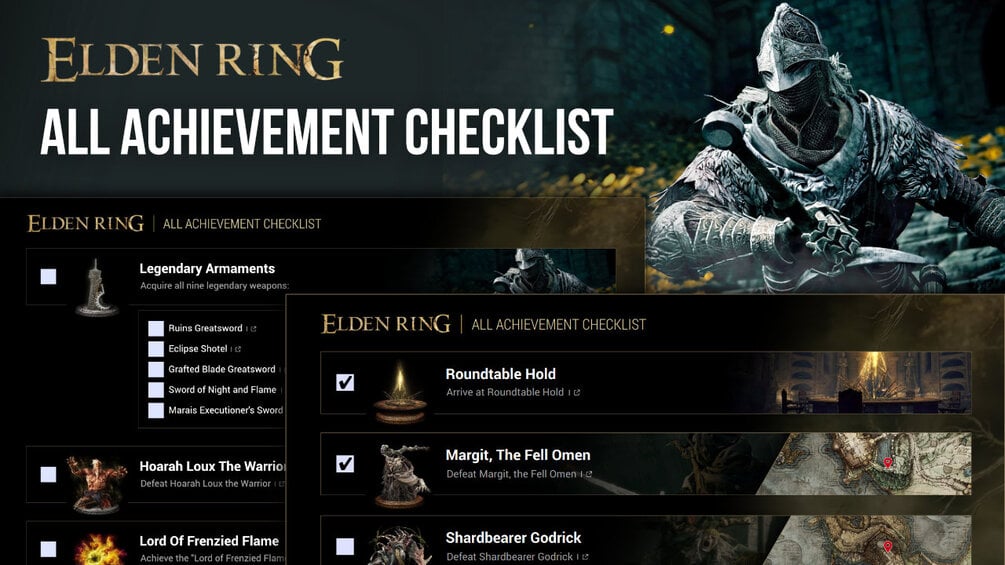 Elden Ring All Achievement Checklist