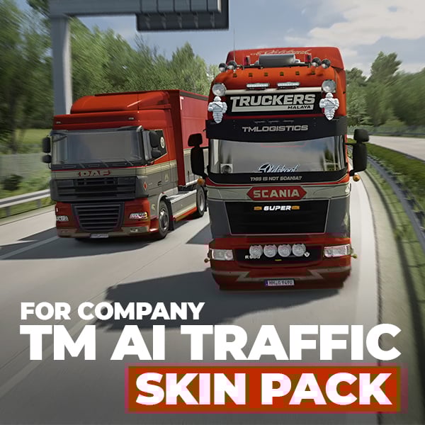 TM Company Traffic Ai Skin Pack for ETS2 by izuanbakar