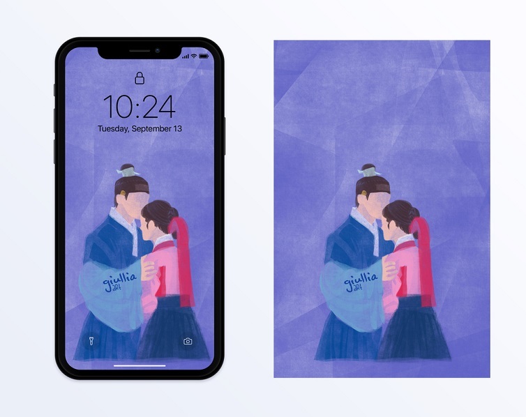 The red sleeve Wallpaper 01