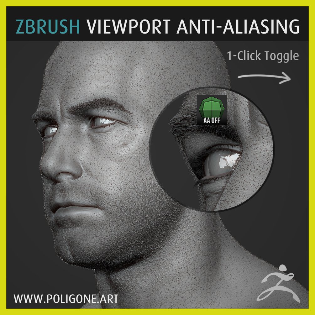 zbrush antialiasing colliding mesh