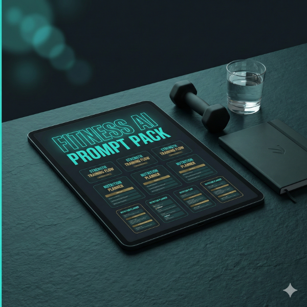 Fitness AI Prompt Pack — 50 ChatGPT & Claude Prompts for Workout Plans, Nutrition & Habit Building