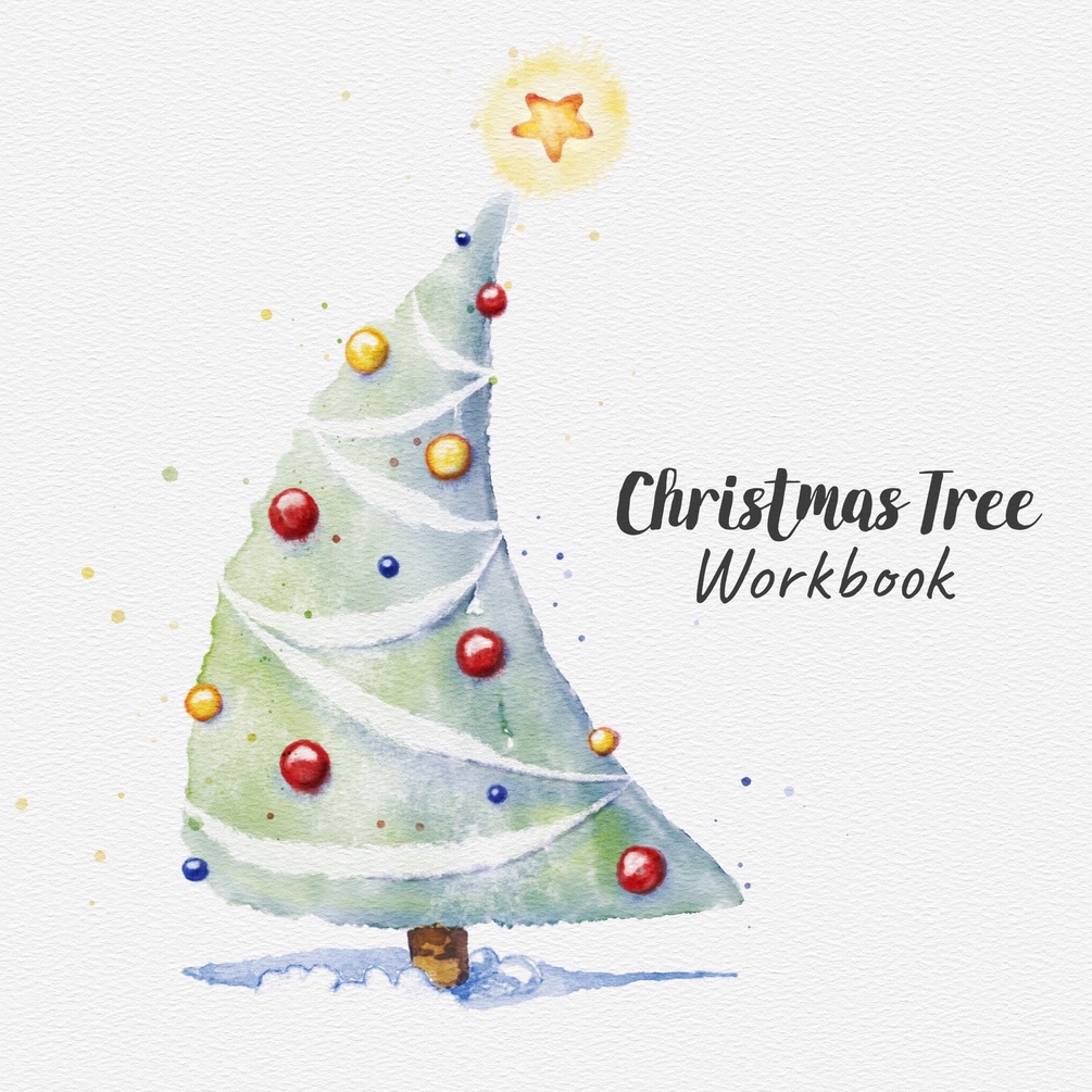 watercolor workbook christmas