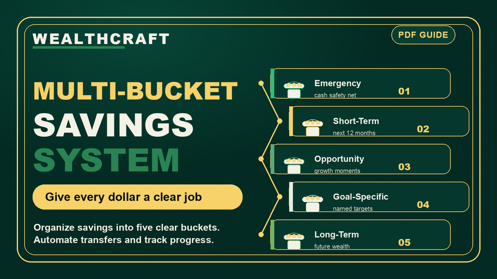 The Multi-Bucket Savings System Guide Cover