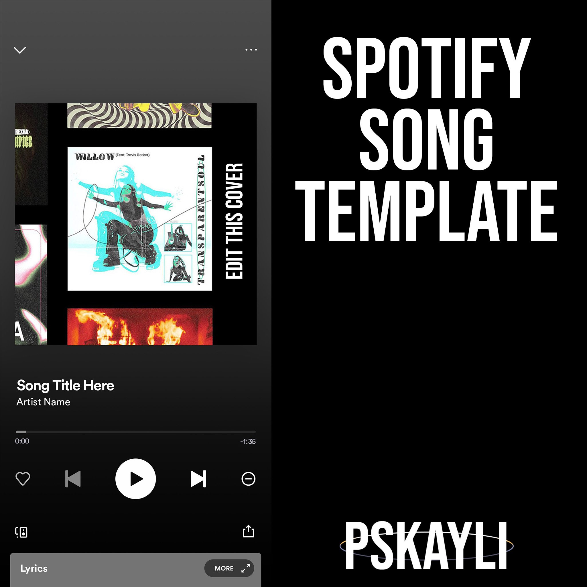 Spotify Template