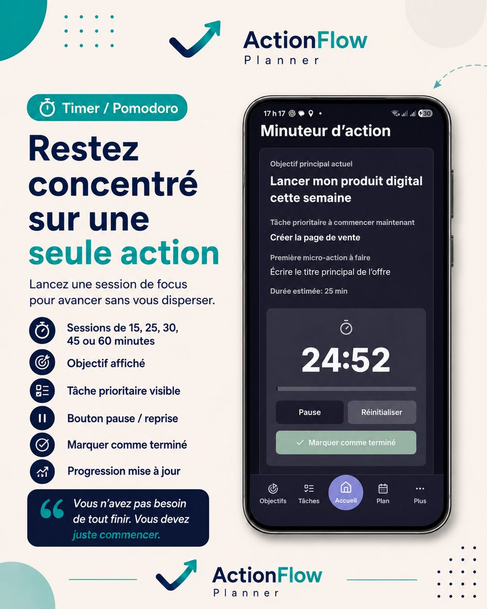 Capture 6 d'ActionFlow Planner