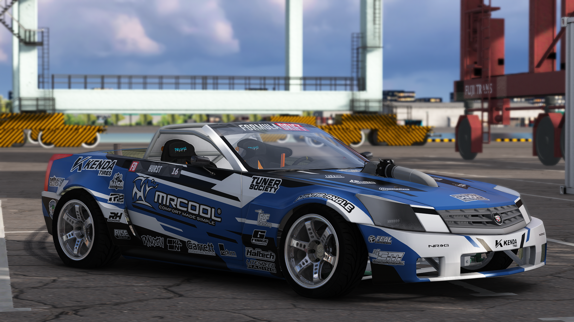 CDT Cadillac XLR Jonathan Cash #16