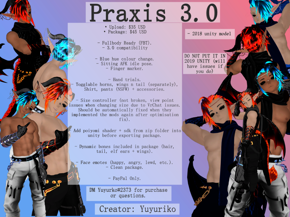 Praxis (going to be re-making him)