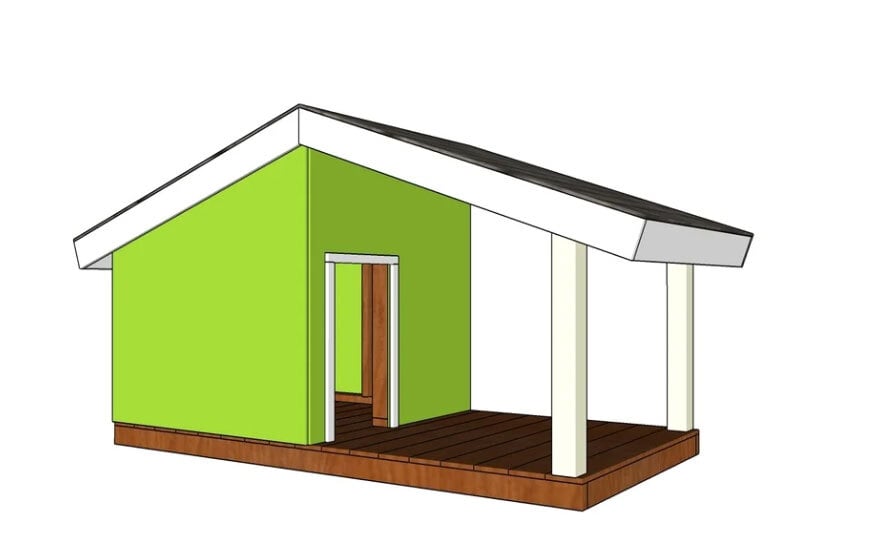 dog-house-with-porch-plans