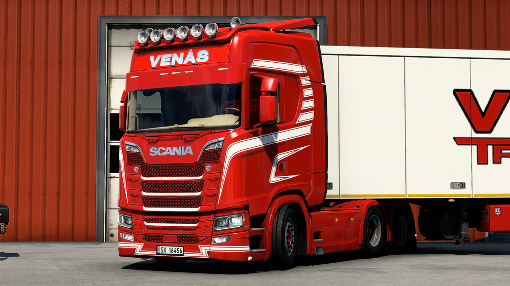 Scania S Venaas Combo Skin by ETS2 Hedmark Truckstyling