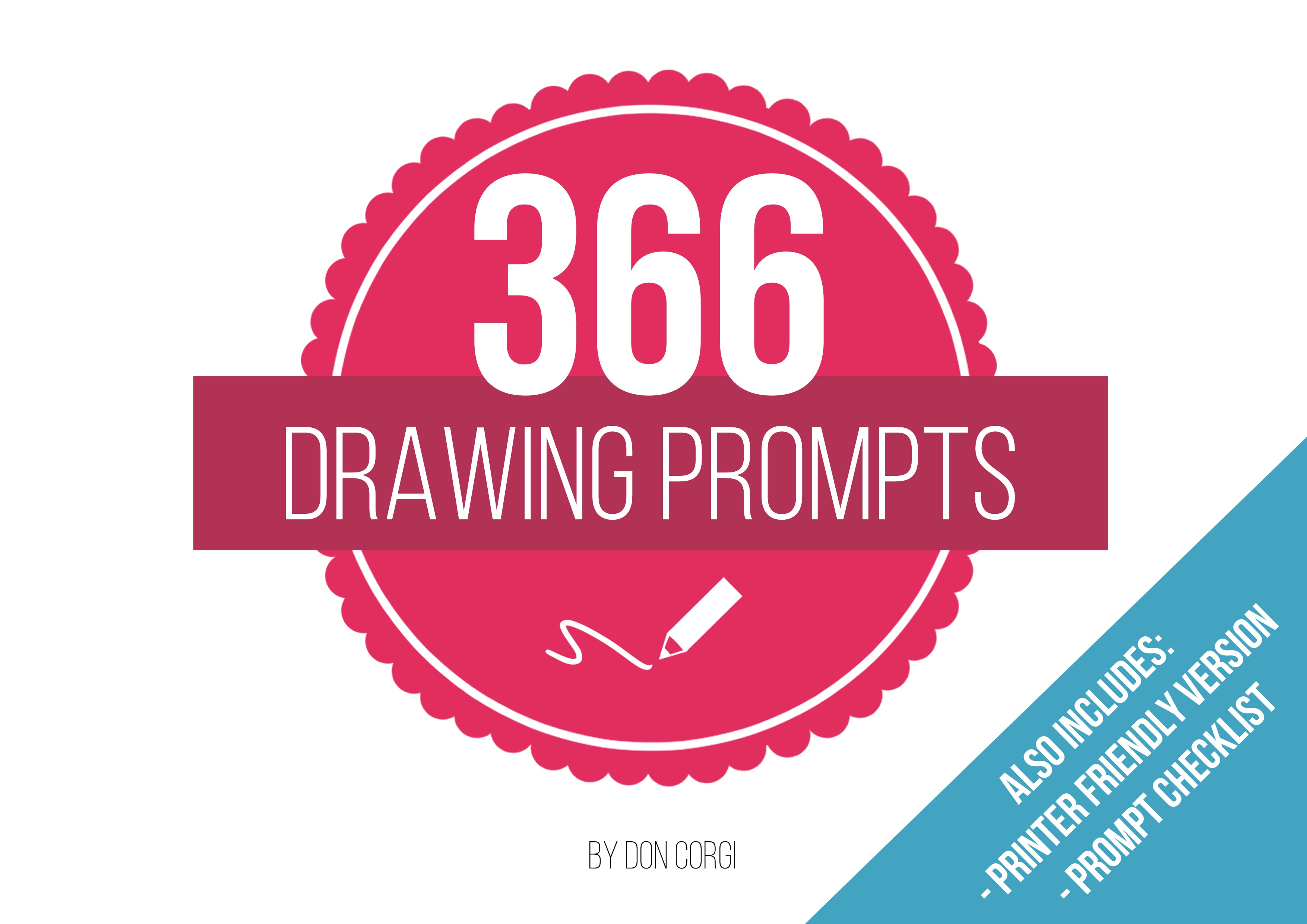 366 Drawing Prompts - Year of Inspiration