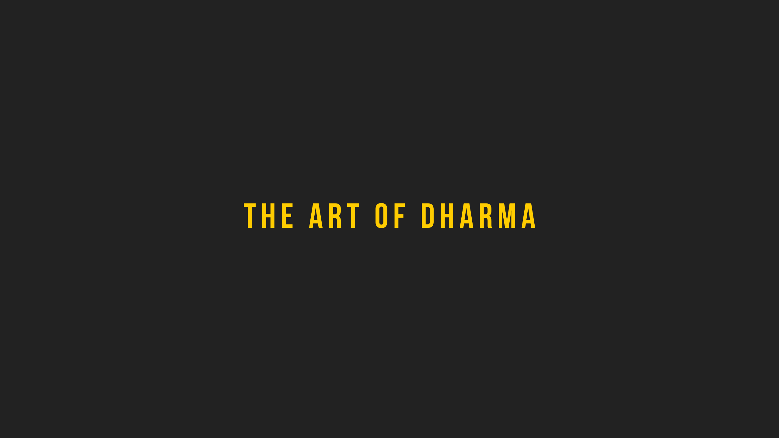 The Art of Dharma book cover
