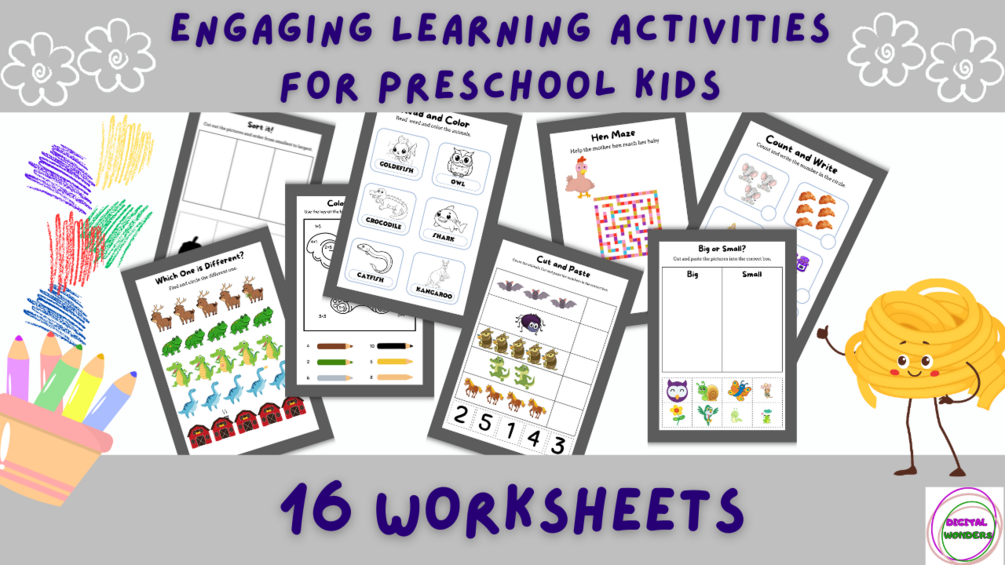 Engaging Learning Activities For Preschool Kids