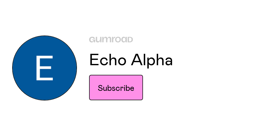 Echo Alpha