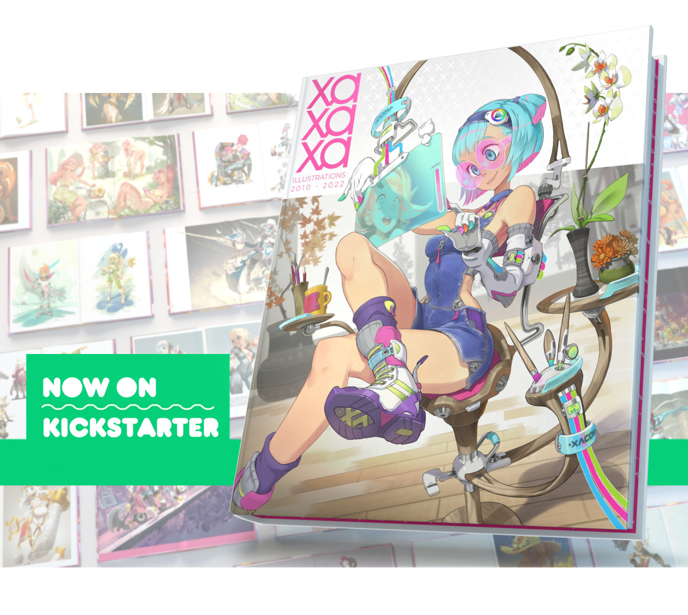 Artbook Kickstarter is open ! ^^ Xaxaxa