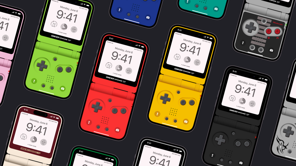 GameBoy Advance SP - Wallpaper Collection