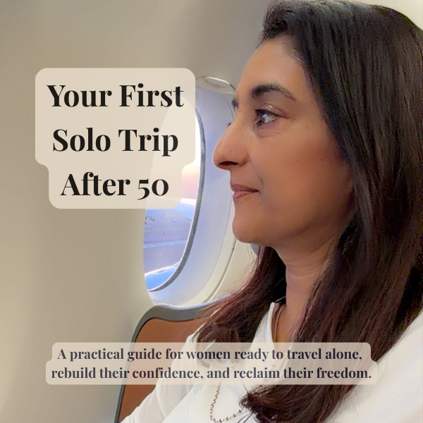 Your First Solo Trip After 50 guide cover
