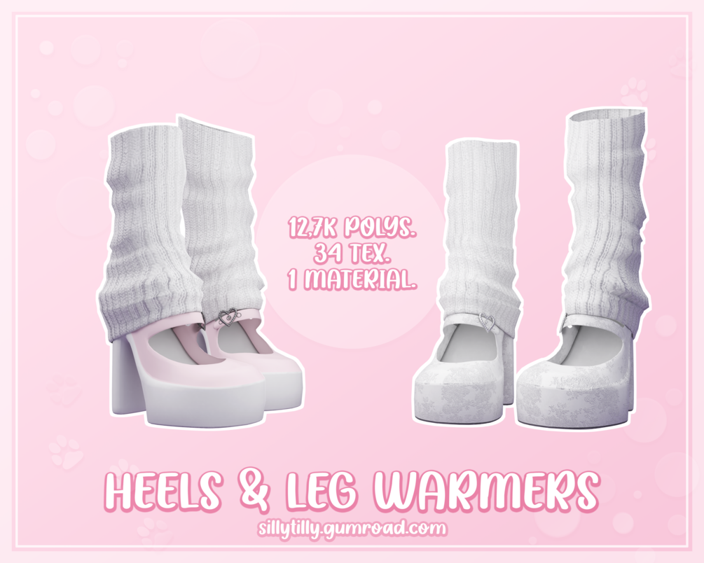 Leg warmers shop with heels