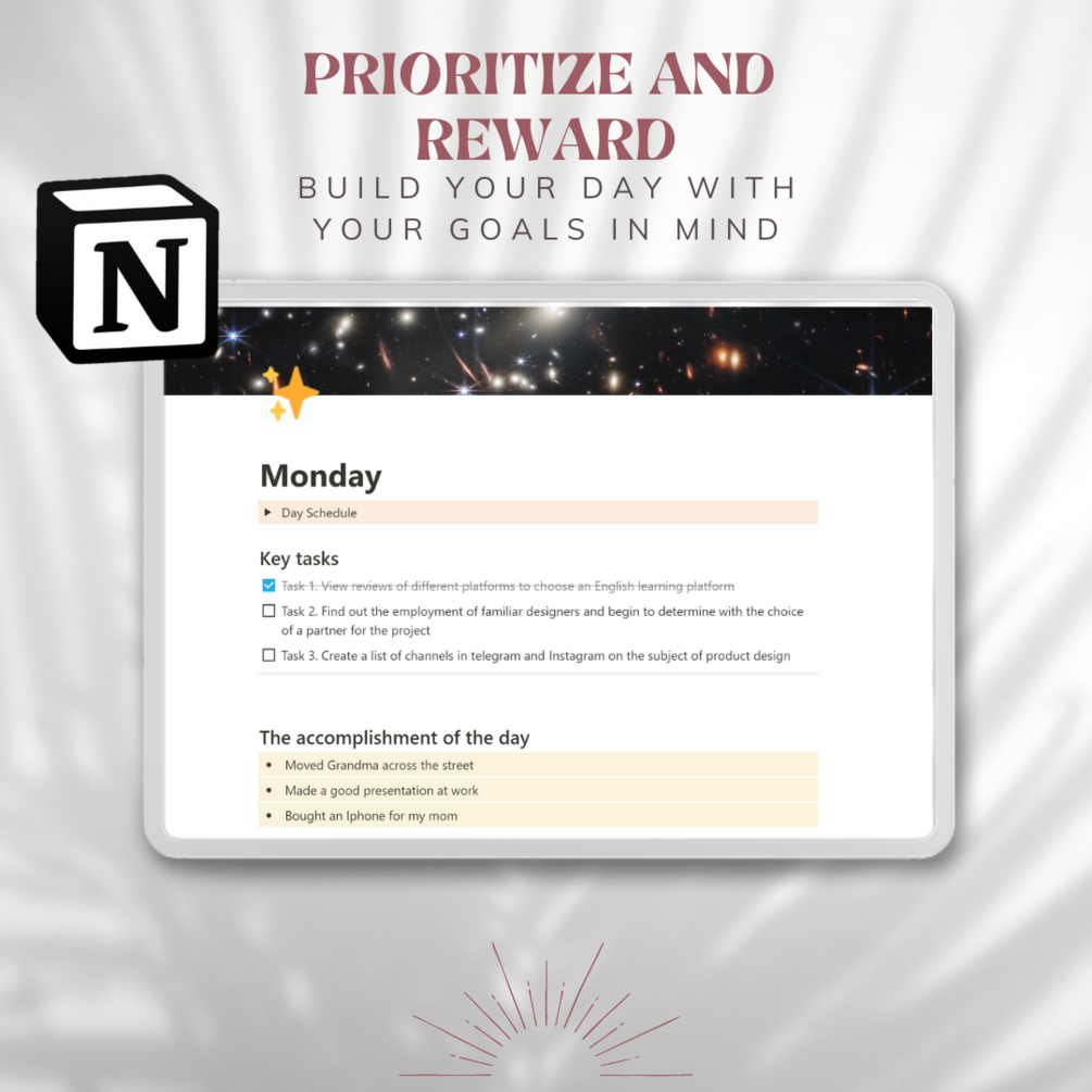 Ultimate GoalSetting Notion Dashboard