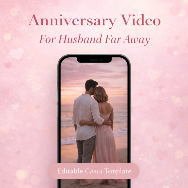 Miles Apart, Forever Yours – Anniversary Video for Husband Far Away