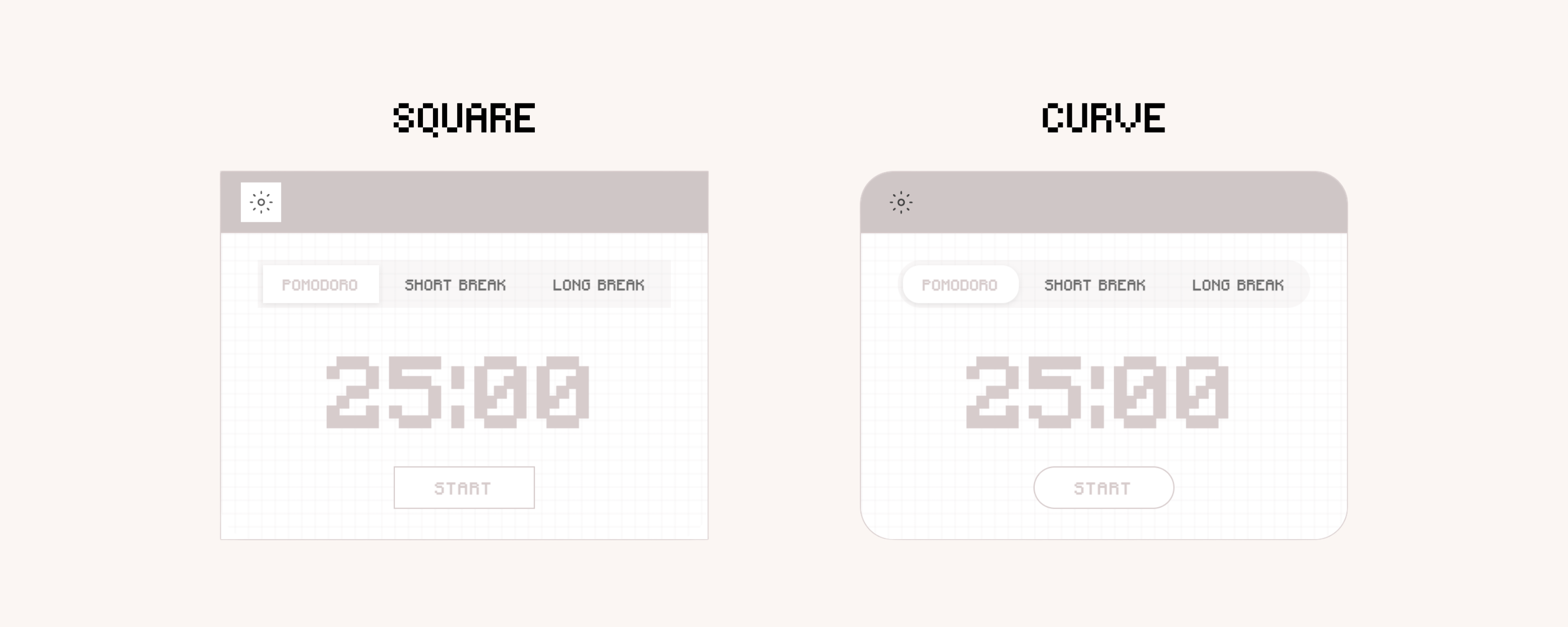 Pomodoro Timer Notion widgets for aesthetic digital planner.