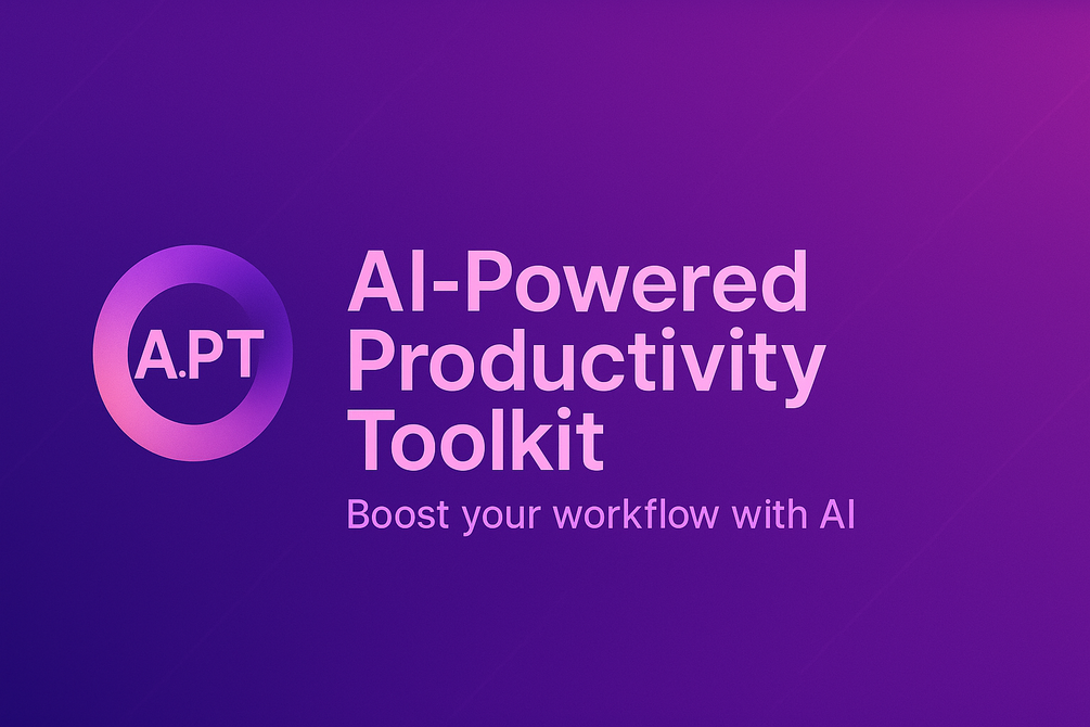 AI-Powered Productivity Toolkit