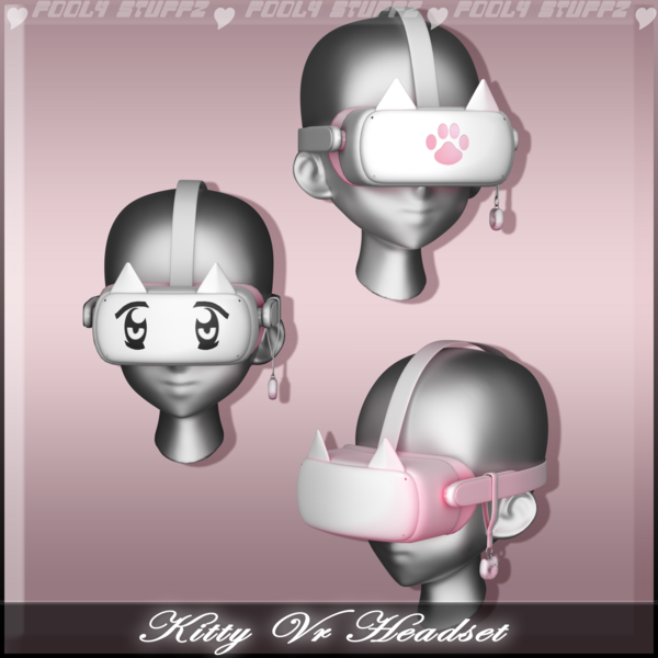 ❥-┊ Kitty Vr Headset ┊ Commercial Use