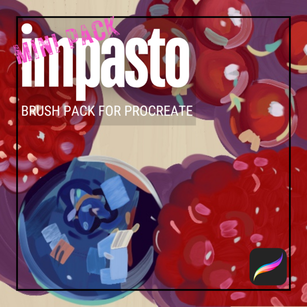 Impasto Painting Mini Brush Sets - Procreate Brush Pack