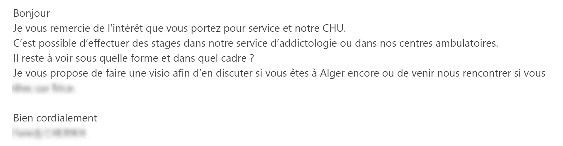Une base de données de chefs de service dans des hopitaux français