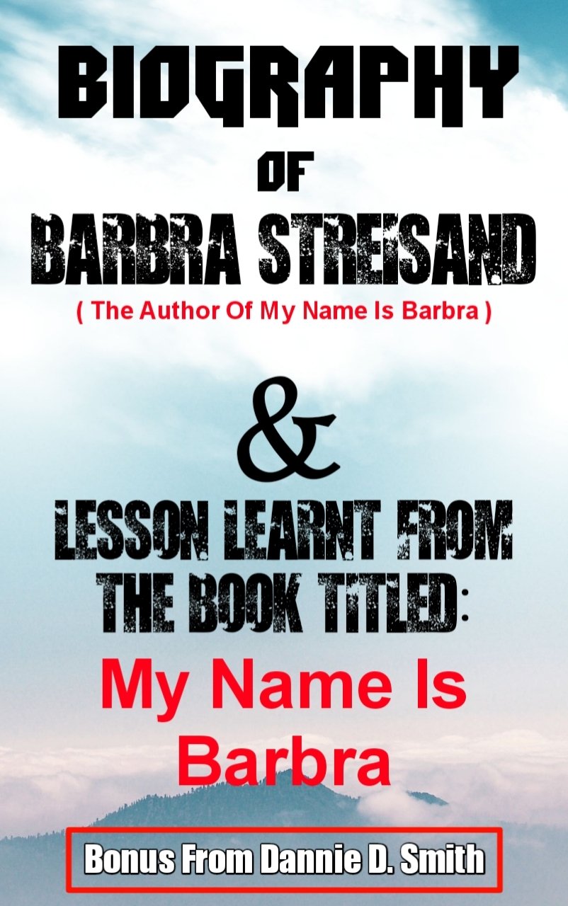 Bonus For Summary Of My Name Is Barbra By Dianne D. Smith