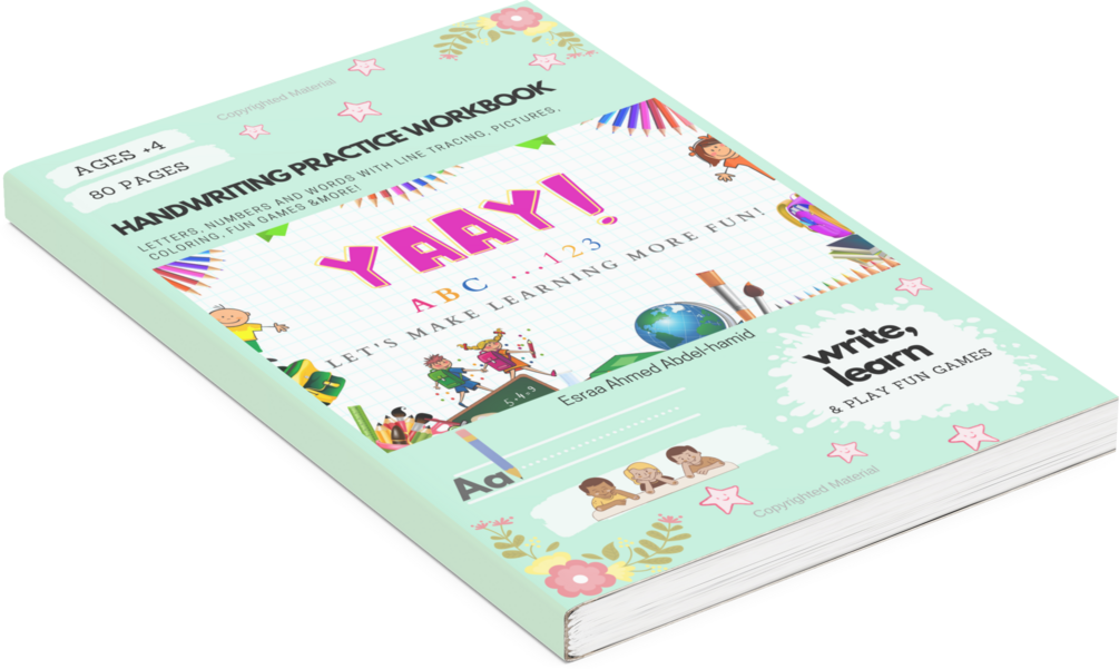 Yaay children handwriting workbook